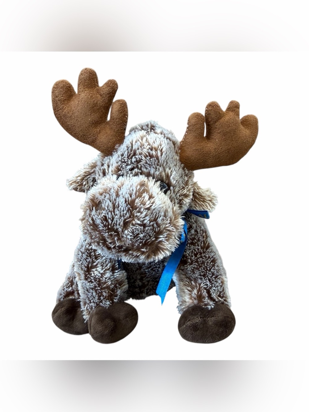 Alaska Soft Plush Moose Souvenir, Stuffed Animal, Brown